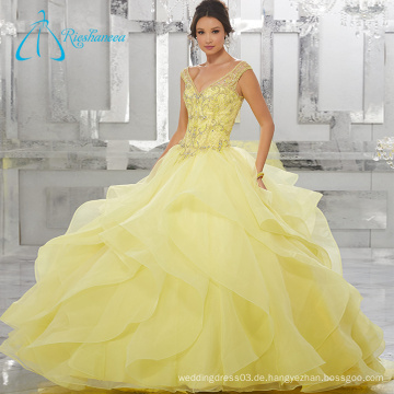 Organza Satin Ballkleid Passen Sie Ihr eigenes Quinceanera Kleid an